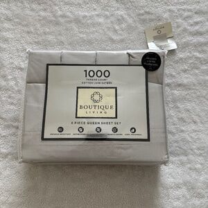 6 pc queen sheets by Boutique Living